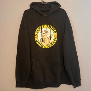 Full Send Safety Third Graphic 4X 4XL Mens Plus Size Hoodie Sweatshirt Cotton